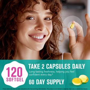 Acentiallabs soutient la fraîcheur toute la journée, éliminateur d'odeurs corporelles en gélules, favorise le bien-être émotionnel, déodorant corporel en capsules, gélules - Product Image 4