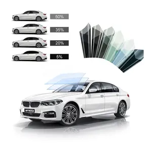 70% vlt chuyển tiếp an ninh kính chắn gió sản xuất ô tô cách nhiệt nano gốm CuộN kính màu cho cửa sổ xe