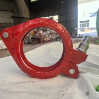 Pompe à béton forgée Heng Yuan Dn125, tuyau de coulée, collier de serrage rapide, garantie de 6 mois, pièces de machines, prix d'usine en gros