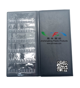 Personnalisé Tri Pli Couverture Rigide En Plastique <span class=keywords><strong>Livre</strong></span> D'échantillons pour Fraises Dentaires - Product Image 1