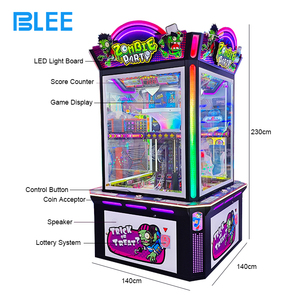آلة ألعاب فيديو BLEE للجوائز تعمل بالعملات المعدنية للحفلات الداخلية بثيمة الزومبي، مناسبة لمدن الملاهي والحدائق الترفيهية - Product Image 6