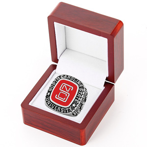 Bague de championnat NCAA 1974 de Caroline <span class=keywords><strong>du</strong></span> <span class=keywords><strong>Nord</strong></span>, accessoire de mode populaire en Europe et aux États-Unis, produit très vendu - Product Image 5