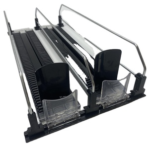 Shop Automatic Spring Loaded Bottle <b>Drink</b> Display Trays <b>Shelf</b> Pusher for Goods - Product Image 1