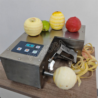 Éplucheur de pommes automatique à vitesse rapide Machine à éplucher les fruits Kiwi Machine à éplucher les fruits les agrumes les tomates et les kiwis