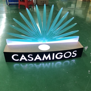 <span class=keywords><strong>Casamigos</strong></span> Botella de Tequila Presentador Acrílico Glorificador Servicio VIP Para Discoteca Lounge Bar Botella Luminosa Presentador Glorificador - Product Image 2
