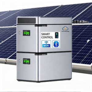Paquete de Baterías Solares para el Hogar Todo en Uno de 6 kWh, 51.2 V, LiFePO4, Apilable, con BMS Inteligente, 200 Ah, 5-10 kW, Fuera de la Red/Híbrido, con Protección IP65 - Product Image 1