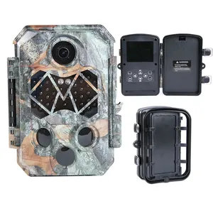 2020 新款红外跟踪打猎相机无线室外电池供电 sd卡 32MP 安全摄像机