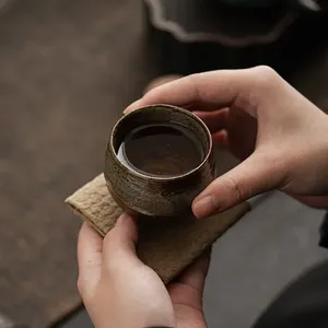 <span class=keywords><strong>Taza</strong></span> <span class=keywords><strong>de</strong></span> café <span class=keywords><strong>de</strong></span> horno mate hecha a mano <span class=keywords><strong>de</strong></span> cerámica en bruto <span class=keywords><strong>taza</strong></span> <span class=keywords><strong>de</strong></span> té <span class=keywords><strong>de</strong></span> Kung Fu chino <span class=keywords><strong>taza</strong></span> <span class=keywords><strong>de</strong></span> té - Product Image 5