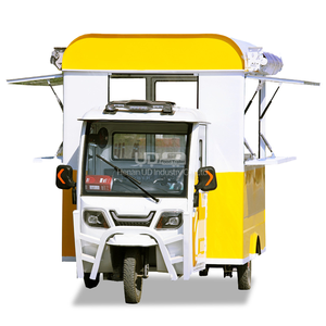 Elektrikli gıda kamyonu üç tekerlekli bisiklet avrupa sokak Tuk Tuk aperatifler suşi Hot <span class=keywords><strong>Dog</strong></span> sepeti Taco kamyon - Product Image 2