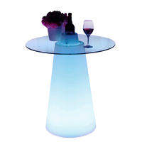 3D RGB Farbwechsel LED Bar Würfel Tisch/Würfel Stuhl, Acryl LED Bar Würfel Tische