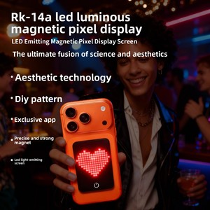 ไฟตกแต่งโทรศัพท์มือถือแบบติดหลังหน้าจอ LED แม่เหล็กข้ามพรมแดน สำหรับคอนเสิร์ต แสงไฟเสริม แสงไฟแสดงผลหน้าต่าง - Product Image 3