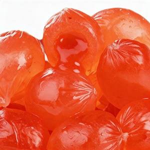 Bonbons gélifiés fourrés aux jus, personnalisables par le fournisseur (OEM/ODM), saveurs de fruits assorties, avec centre éclatant, en forme de saucisse, pour <span class=keywords><strong>les</strong></span> collations des enfants - Product Image 1