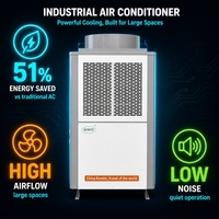 Climatiseur industriel monophasé Kemite R410A à compresseur scroll, refroidissement indirect par évaporation, système HVAC AHU split