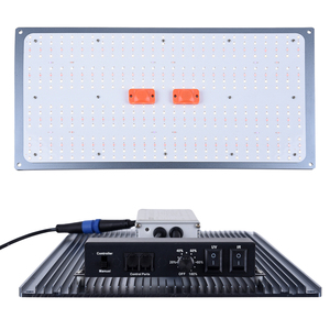 Lampe <span class=keywords><strong>de</strong></span> culture QB Grow Light, panneau quantique LED mini personnalisable, spectre large, UV IR, avec kit <span class=keywords><strong>de</strong></span> crochets <span class=keywords><strong>de</strong></span> suspension <span class=keywords><strong>pour</strong></span> culture hydroponique - Product Image 1