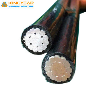 Bajo voltaje del fabricante 0,6/1kV Duplex/Triplex/Quadruplex 3*70mm2 XLPE y PVC Conductor de aluminio aislado Cable ABC - Product Image 5