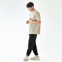 T-shirt Homme Oversize 100% Coton 230g Style Urbain Personnalisable avec Logo Impression Gonflée Écologique Manches Courtes Tendance