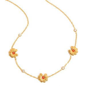 金色马衔链手链 不锈钢可调节简约链环日常佩戴叠戴手链 女士款 - Product Image 2