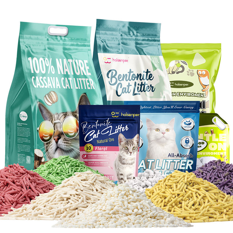 OEM ODM Tofu Cat Litter Lavender Scented Cat Litter Sand Highly ...