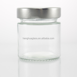 Pot en verre rond hermétique <span class=keywords><strong>de</strong></span> 100 ml, ergonomique, pour confiture, beurre, miel, mayonnaise, pâté <span class=keywords><strong>de</strong></span> <span class=keywords><strong>foie</strong></span> <span class=keywords><strong>de</strong></span> poulet, avec couvercle métallique à visser <span class=keywords><strong>de</strong></span> haute qualité - Product Image 3