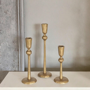 Premium Quality Iron Candle <b>Holder</b> Gold Metal <b>Brass</b> Cup Unique Scrolled Design Handmade Eco-Friendly Durable Home Decoration - Product Image 3