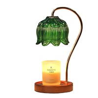 Lampe chauffe-cire électrique d'aromathérapie au design nordique avec minuterie et variateur d'intensité pour chambre, méditation, yoga et décoration intérieure
