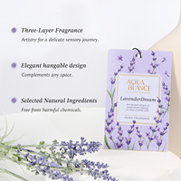 Diffuseur d'huiles essentielles en papier pour armoire suspendue, désodorisant de voiture, parfum d'intérieur à évaporation naturelle, design tendance