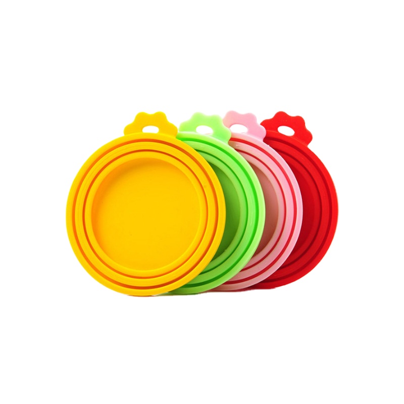 Крышки могут не содержать Бисфенол А, универсальные силиконовые крышки для банок для корма домашних животных, подходят для большинства банок стандартного размера для собак и кошек