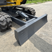 Mini-Pelle 1,8 Tonne CE EURO5, Excavatrice Compacte pour Particuliers, Petite Pelleteuse Chinoise 1 Tonne 2 Tonnes EPA, Chargeuse sur Chenilles de Ferme avec Moteur Kubota, à Vendre
