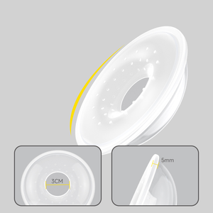 Conchiglie per il seno riutilizzabili coppe per l'allattamento coppe per la raccolta del latte materno salva latte <span class=keywords><strong>proteggi</strong></span> i capezzoli doloranti per l'allattamento al seno - Product Image 2