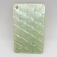 Feuille d'acrylique coulée, motif diamant coloré, plexiglas/fritillaire aurora, PMMA pour accessoires, bricolage, support de téléphone portable