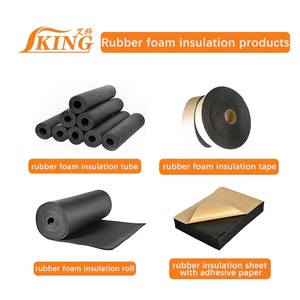 Cho firstflex NBR/PVC vật liệu cách nhiệt dễ dàng-to-cài đặt tự dính cao su bọt băng cho HVAC và đường ống dẫn nước đường ống - Product Image 3