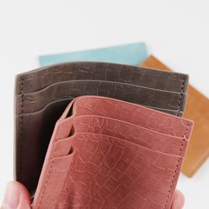 Portefeuille de crédit en cuir PU ultra-fin avec blocage RFID, porte-cartes, porte-monnaie et organiseur à clip pour femmes et hommes - Product Image 2