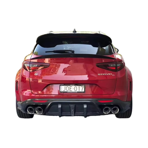 <span class=keywords><strong>Nouvelle</strong></span> barre de renforcement de pare-chocs en fibre de carbone pour <span class=keywords><strong>Alfa</strong></span> Romeo Stelvio <span class=keywords><strong>SUV</strong></span>, style amélioré avec matériau Romeo auto-adhésif - Product Image 1