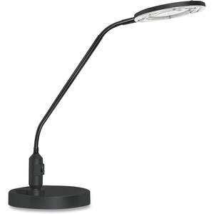 Loupe de bureau en métal noir Alera de 19 pouces avec pince, 3 dioptries, LED, pour la lecture, la réparation de lunettes, lecteur optique portable - Product Image 4