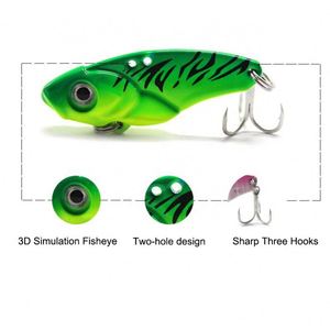 เหยื่อปลอมตกปลาแบบจมใบมีดโลหะเหยื่อกระตุกสำหรับน้ำจืด - Product Image 3