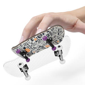 Monopatín profesional de dedo de arce de cinco capas para juguetes de descompresión para rodamientos de madera de fabricantes de <span class=keywords><strong>Amazon</strong></span> - Product Image 5