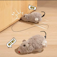 Jouet en peluche automatique de luxe en forme de donut pour chats et chiens, pour l'auto-entretenement