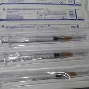 ZS 공장 공급 멸균 일회용 플라스틱 루어 잠금 인슐린 주사기 (25GA 바늘 포함) 병원용 1ml-50ml 용량 - Product Image 1