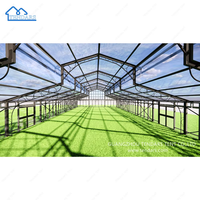 Tente de mariage circulaire de luxe en alliage d'aluminium pour 500 personnes, idéale pour événements extérieurs et fêtes, chapiteau pastoral