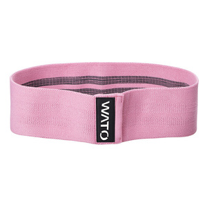 Bande de résistance pour squats et yoga, équipement de fitness élastique pour le levage des fesses, couleur rouge W-T01 - Product Image 4