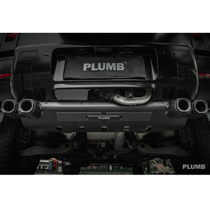 Plumb 2020 + Kit de mise à niveau d'échappement en alliage d'aluminium-magnésium en fibre de carbone pour <span class=keywords><strong>Land</strong></span> <span class=keywords><strong>Rover</strong></span> Defender L663 130 110 90 - Product Image 2