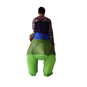 Costume <span class=keywords><strong>de</strong></span> mascotte <span class=keywords><strong>de</strong></span> dinosaure <span class=keywords><strong>Trex</strong></span> gonflable en polyester pour adulte, taille personnalisée, prix fabricant, pour Halloween, les fêtes et les événements festifs - Product Image 3