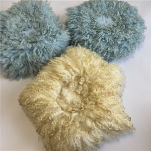 Manta Redonda Larga y Rizada para Fotoshoot - Product Image 4