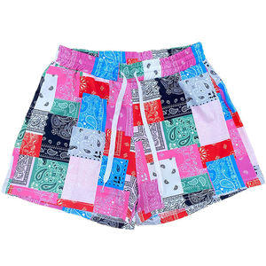 <span class=keywords><strong>Pantaloncini</strong></span> Casual da spiaggia per donne Color Block <span class=keywords><strong>Bandana</strong></span> - Product Image 6