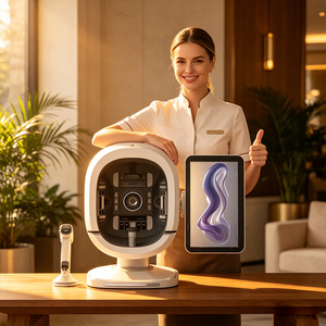 Analizador de piel portátil con escaneo 3D avanzado, escáner facial con tecnología IA para análisis de piel, máquina de análisis de piel para belleza - Product Image 3