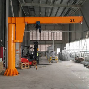 360 מעלות סיבובי 2 טון מנוף מסתובב זרוע נדנדה זרוע נדנדה 5 מנוף ג 'יב הידראולי נייד - Product Image 3