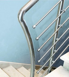 SS304 acabado negro 38,1mm pasamanos de acero inoxidable accesorio de barandilla de vidrio accesorios de escalera conector ajustable balcón moderno - Product Image 6