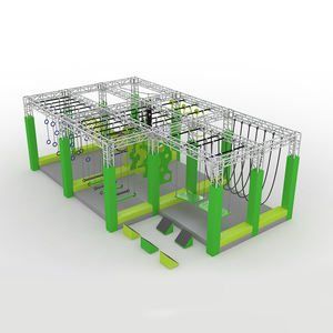 TOPKIDSPLAY jouent labyrinthe personnalisé incroyable <span class=keywords><strong>ninja</strong></span> guerrier cours équipement déformé <span class=keywords><strong>mur</strong></span> - Product Image 3