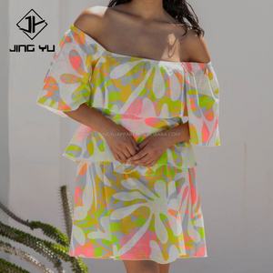 Robe hawaïenne personnalisée en rayonne, 50 MOQ, logo personnalisé, votre propre marque de mode, nouveaux produits, haute qualité, bon service - Product Image 3
