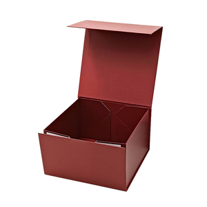 Caja Cuadrada Rígida para Sombreros, Cierre Magnético, Plegable, Embalaje para Regalo, Venta Caliente - Product Image 3